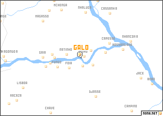 map of Galo