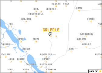 map of Galrole