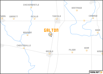 map of Galton