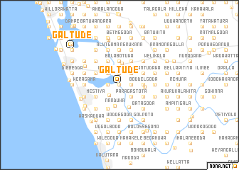 map of Galtude