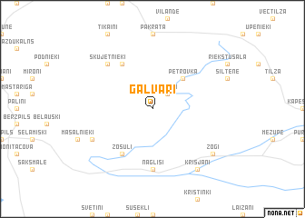 map of Galvari
