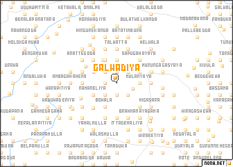 map of Galwadiya