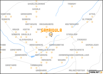 map of Ga-Maidula