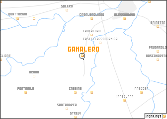 map of Gamalero