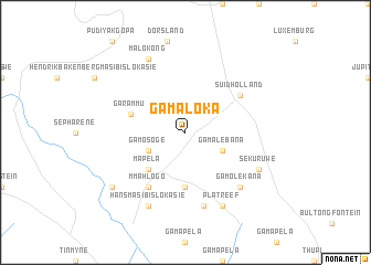 map of Ga-Maloka