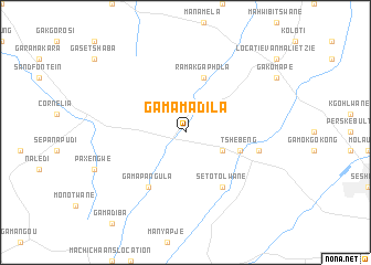 map of Ga-Mamadila