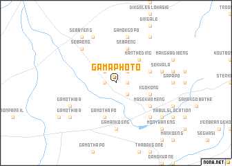 map of Ga-Maphoto