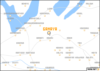 map of Gamaya