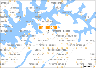 map of Gambácar