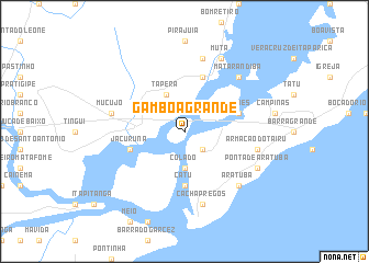 map of Gamboa Grande