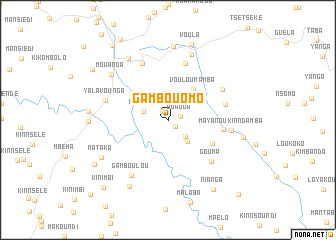 map of Gambouomo