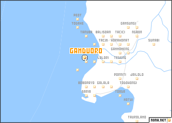 map of Gamduoro