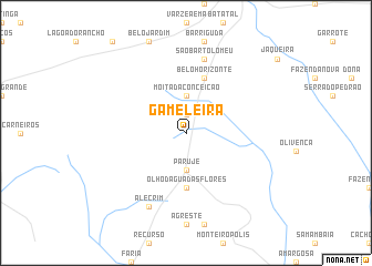 map of Gameleira