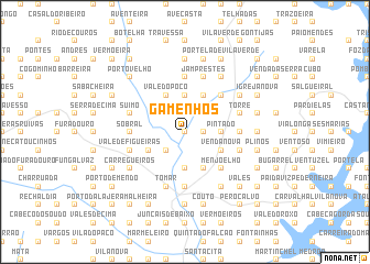 map of Gamenhos