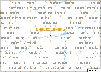 map of Gamerschwang