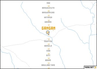 map of Gamgam