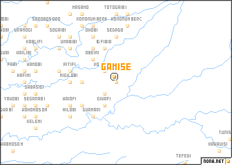 map of Gamise