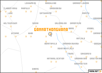 map of Ga-Mmathongwana