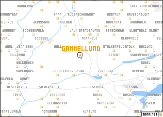 map of Gammellund