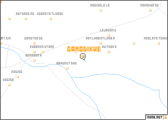 map of Ga-Modikwe