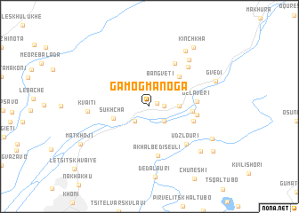map of Gamogma-Noga
