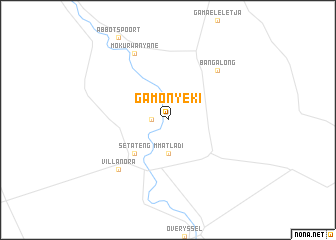 map of Ga-Monyeki