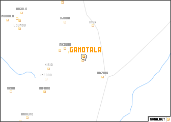 map of Gamotala