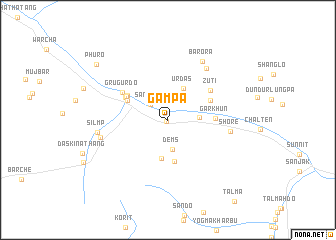 map of Gampa