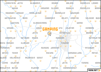 map of Gamping