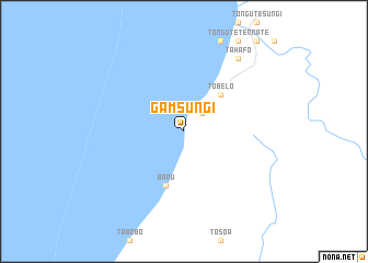 map of Gamsungi