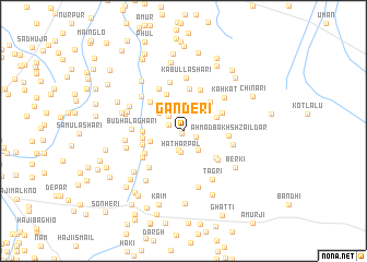 map of Ganderi