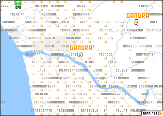 map of Gandra