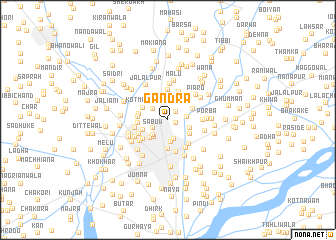 map of Gandra