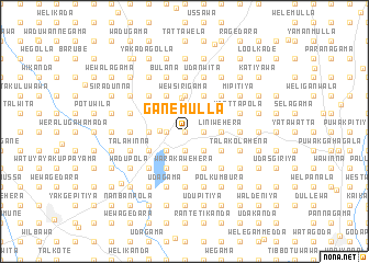 map of Ganemulla