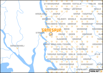 map of Ganespur
