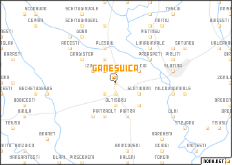 map of Gănesuica