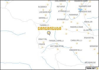 map of Ganganguda