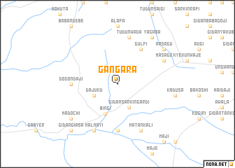 map of Gangara