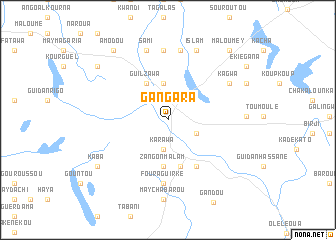 map of Gangara