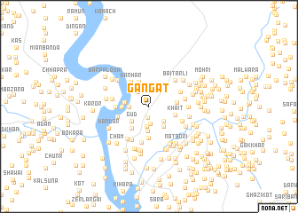 map of Gangat