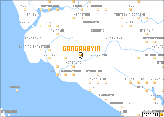 map of Gangawbyin