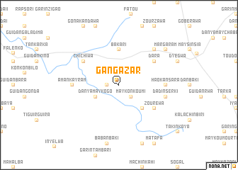 map of Gangazar