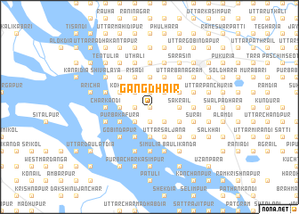 map of Gāngdhāir