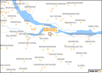 map of Gangel