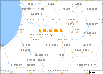 map of Ganggaheng