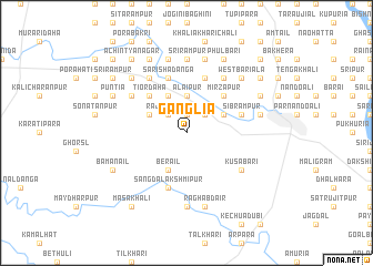 map of Gānglia