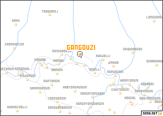 map of Gangouzi