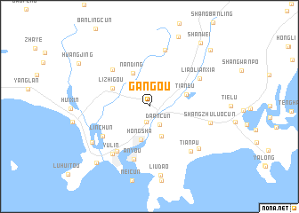 map of Gangou