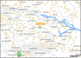 map of Gangu