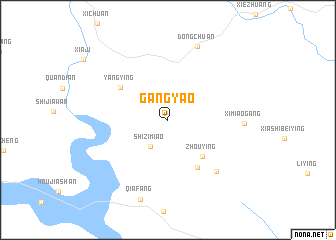 map of Gangyao